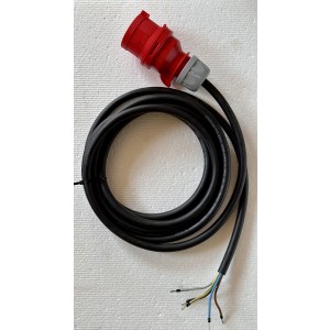 Kabel z vtičem 5 x 1,5 mm2 4m
