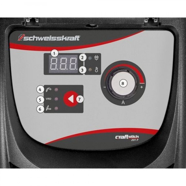 Varilni inverter CRAFT-STICK 201P panel